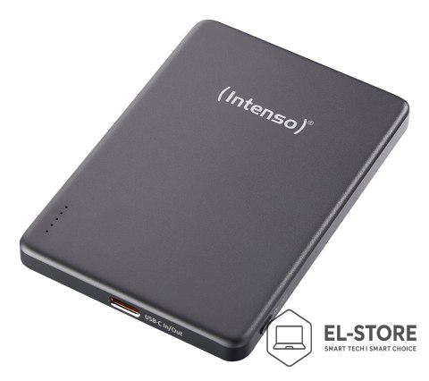 INTENSO Intenso MW5000 Litowo-polimerowy (LiPo) 5000 mAh Bezprzewodowe ładowanie Szary