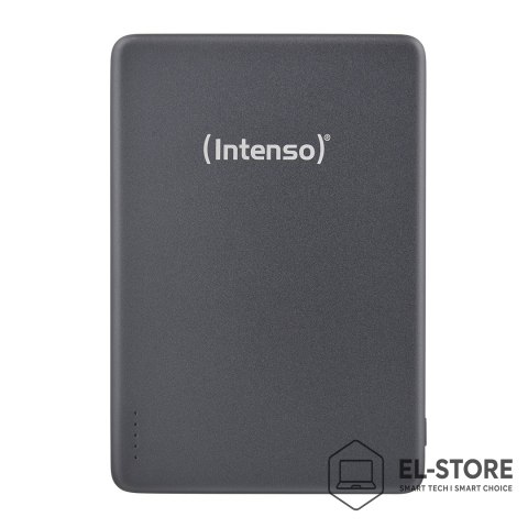INTENSO Intenso MW5000 Litowo-polimerowy (LiPo) 5000 mAh Bezprzewodowe ładowanie Szary
