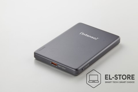 INTENSO Intenso MW5000 Litowo-polimerowy (LiPo) 5000 mAh Bezprzewodowe ładowanie Szary
