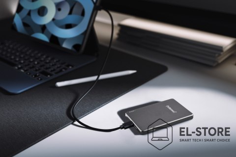 INTENSO Intenso MW5000 Litowo-polimerowy (LiPo) 5000 mAh Bezprzewodowe ładowanie Szary