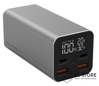 No name Powerbank GoGEN PB200009S 20000 mAh PD 65W srebrny