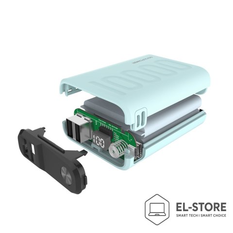 No name RealPower B-10000PD+ Nutopia 10000 mAh Niebieski