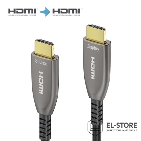 No name Sonero X-AOC210-100 kabel HDMI 10 m HDMI Typu A (Standard) Czarny