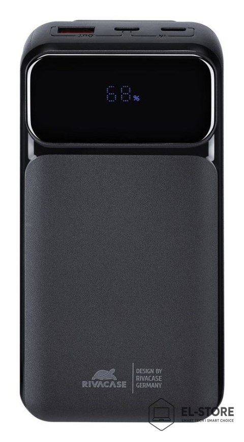 RivaCase Rivacase VA2221 bank mocy Litowo-polimerowy (LiPo) 20000 mAh Czarny