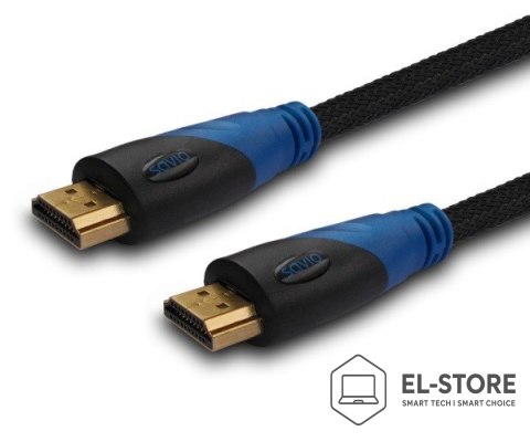 SAVIO Kabel SAVIO cl-48 (HDMI - HDMI ; kolor czarny)
