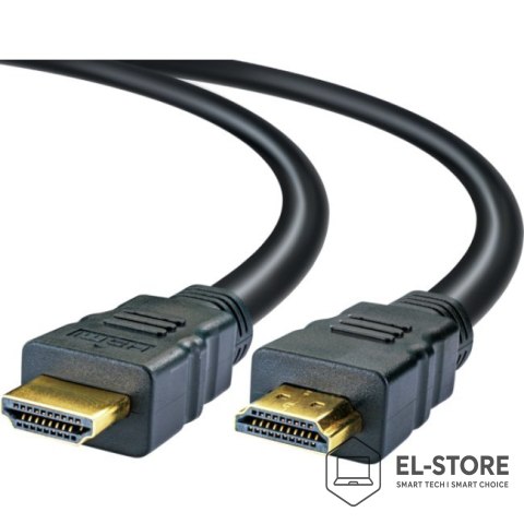 Schwaiger Schwaiger HDM150 013 kabel HDMI 15 m HDMI Typu A (Standard) Czarny, Złoto