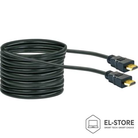 Schwaiger Schwaiger HDM150 013 kabel HDMI 15 m HDMI Typu A (Standard) Czarny, Złoto