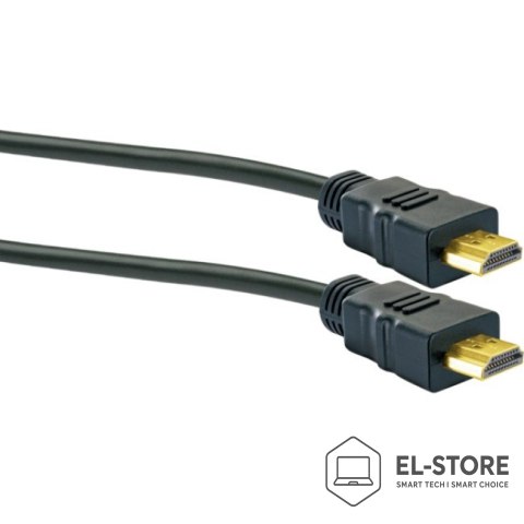 Schwaiger Schwaiger HDM150 013 kabel HDMI 15 m HDMI Typu A (Standard) Czarny, Złoto