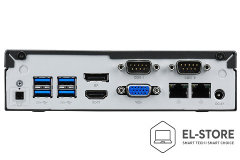 Shuttle Shuttle DL30N komputer typu barebone Wielkość PC 1.35L Czarny N100