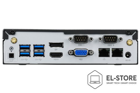 Shuttle Shuttle DL30N komputer typu barebone Wielkość PC 1.35L Czarny N100