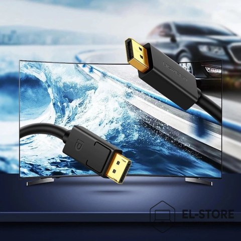 UGREEN Kabel Ugreen DP102 10213 DisplayPort 1.2 4K / DisplayPort 1.2 4K 5 m - czarny