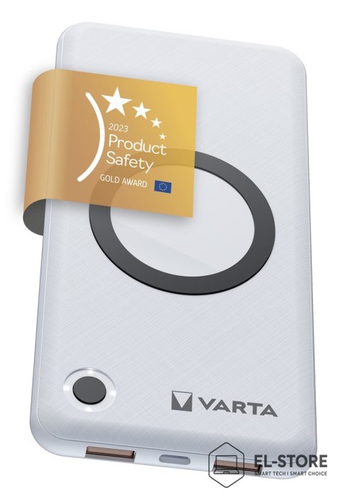 VARTA Varta 57913 Litowo-polimerowy (LiPo) 10000 mAh Bezprzewodowe ładowanie Biały