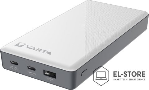 VARTA Varta Energy 20000 Litowo-polimerowy (LiPo) 20000 mAh Czarny, Biały
