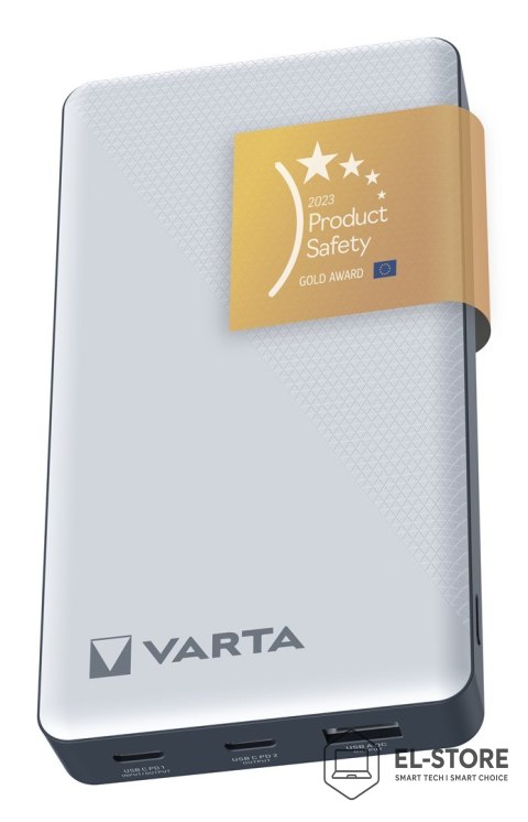 VARTA Varta Energy 20000 Litowo-polimerowy (LiPo) 20000 mAh Czarny, Biały