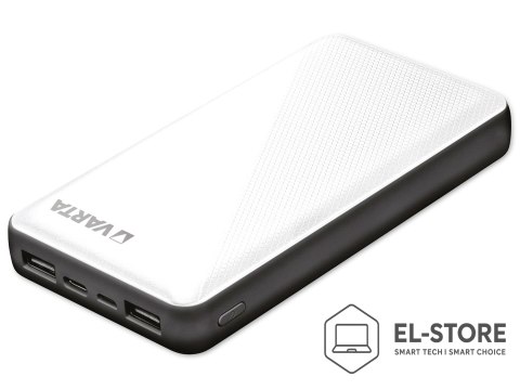 VARTA Varta Energy 20000 Litowo-polimerowy (LiPo) 20000 mAh Czarny, Biały