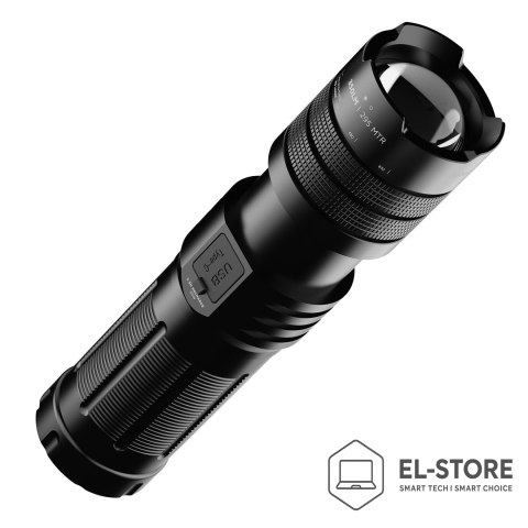 Xtorm PowerBank Xtorm Flashlight 10500mAh 38,85Wh 20W Latarka - czarny