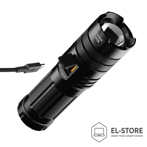 Xtorm PowerBank Xtorm Flashlight 10500mAh 38,85Wh 20W Latarka - czarny