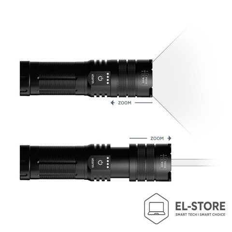 Xtorm PowerBank Xtorm Flashlight 10500mAh 38,85Wh 20W Latarka - czarny
