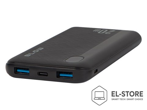 BLOW BLOW POWER BANK 10000MAH QC 20W CZARNY PB10B