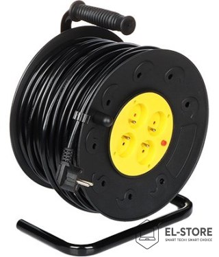 BLOW Przedłużacz bębnowy z uziemieniem BLOW PSB-3X2.5-4G/50M 50m