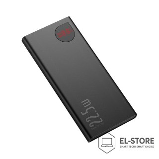 Baseus Baseus Adaman Metal powerbank z szybkim ładowaniem 10000mAh 22.5W (Overseas Edition 2021) czarny