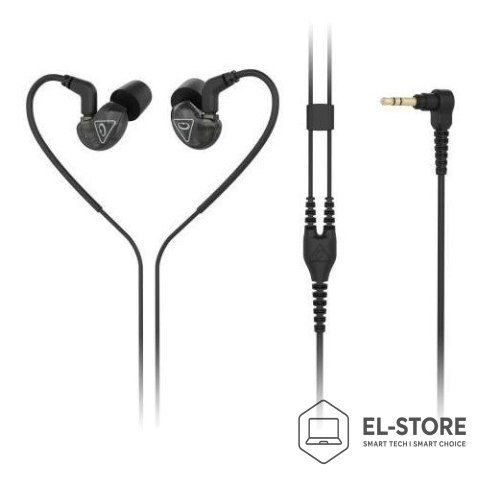 Behringer Behringer SD251-CK - Słuchawki dokanałowe ze złączem MMCX - czarne