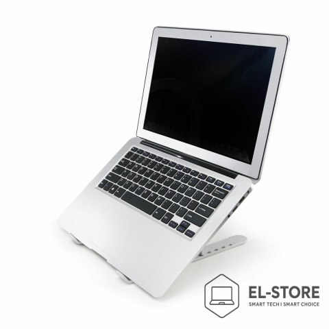 Dicota DICOTA D31889 stojak na laptop Podstawka na notebooka Czarny, Srebrny