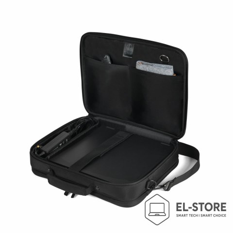 Dicota DICOTA D32029-RPET torba na laptop 35,8 cm (14.1") Aktówka Czarny