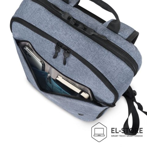 Dicota DICOTA Slim Eco MOTION 35,8 cm (14.1") Plecak Niebieski