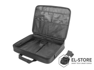 NATEC Torba na laptopa NATEC Doberman NTO-0769 (17,3"; kolor czarny)