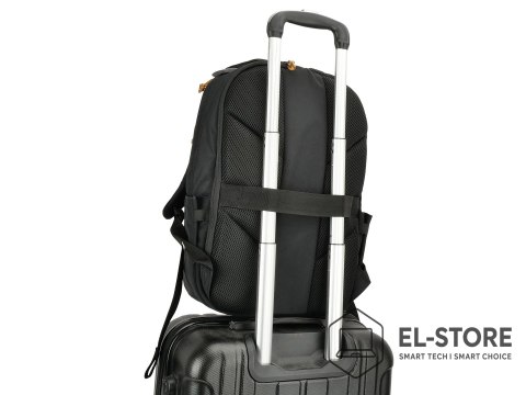 No name Conceptronic CAEDIX01B torba na laptop 39,6 cm (15.6") Plecak Czarny