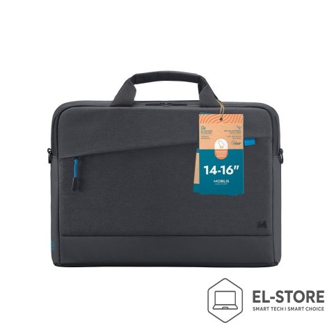 No name Mobilis 025028 torba na laptop 40,6 cm (16") Aktówka Czarny