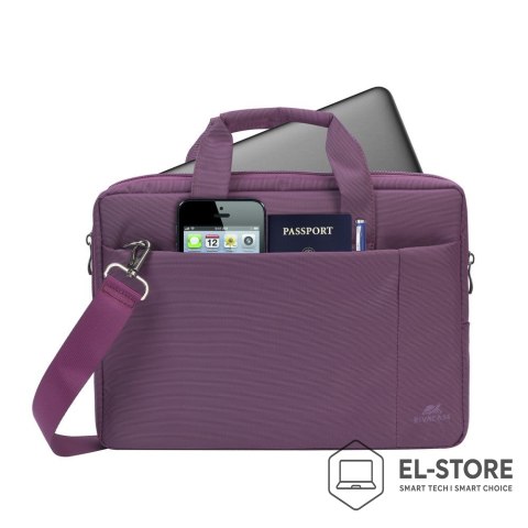 RivaCase Rivacase Central 33,8 cm (13.3") Aktówka Fioletowy