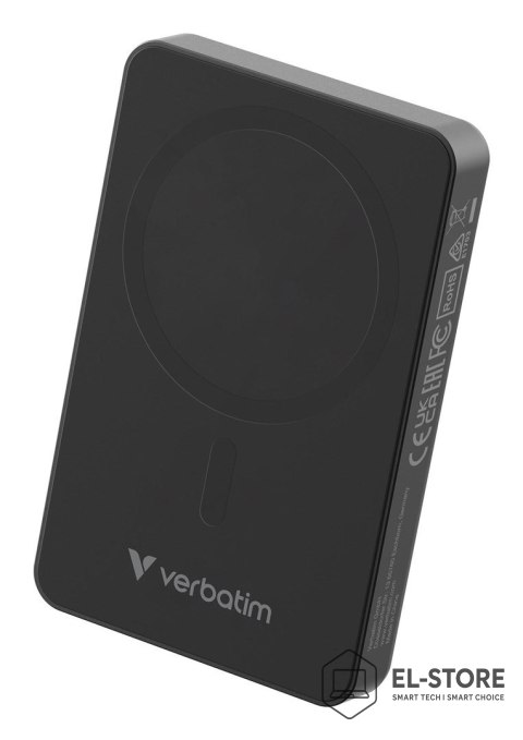 Verbatim Verbatim Charge 'n' Go Essentials 10000 mAh Bezprzewodowe ładowanie Czarny