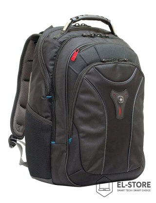WENGER Plecak na laptopa WENGER carbon 600637 (17 "; kolor czarny)