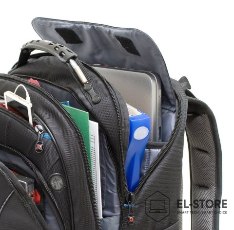 WENGER Plecak na laptopa WENGER carbon 600637 (17 "; kolor czarny)
