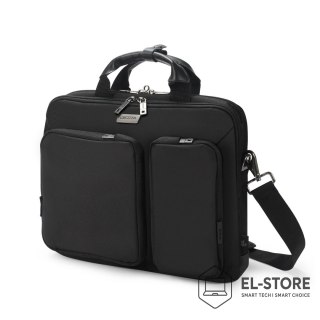 Dicota DICOTA D3250601 torba na laptop 35,6 cm (14") Aktówka Czarny
