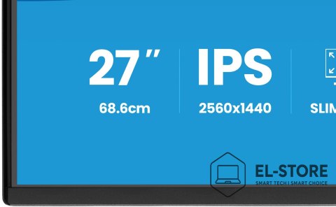 IIYAMA Iiyama ProLite XB2792QSU-B1 monitor komputerowy 68,6 cm (27") 2560 x 1440 px Quad HD LED Czarny
