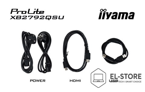 IIYAMA Iiyama ProLite XB2792QSU-B1 monitor komputerowy 68,6 cm (27") 2560 x 1440 px Quad HD LED Czarny