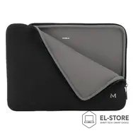 No name Mobilis 049014 torba na laptop 40,6 cm (16") Etui kieszeniowe Czarny