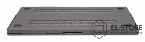 No name ZAGG Hardshell - obudowa ochronna do MacBook Air 13" M2 (2022) / M3 (2024) / M4 (2025) (smoke)