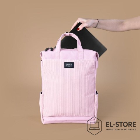 PORT DESIGNS Port Designs MILANO II plecak City backpack Różowy