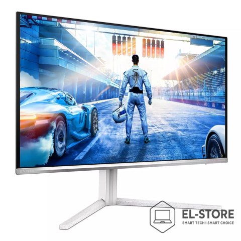 Philips Philips Evnia 6000 27M2N6501L/00 monitor komputerowy 67,3 cm (26.5") 2560 x 1440 px Quad HD QD-OLED Biały