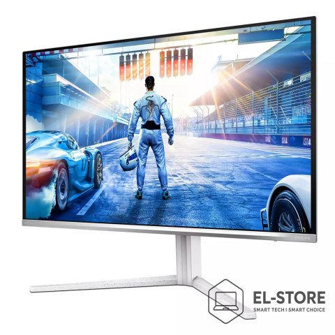 Philips Philips Evnia 6000 27M2N6501L/00 monitor komputerowy 67,3 cm (26.5") 2560 x 1440 px Quad HD QD-OLED Biały