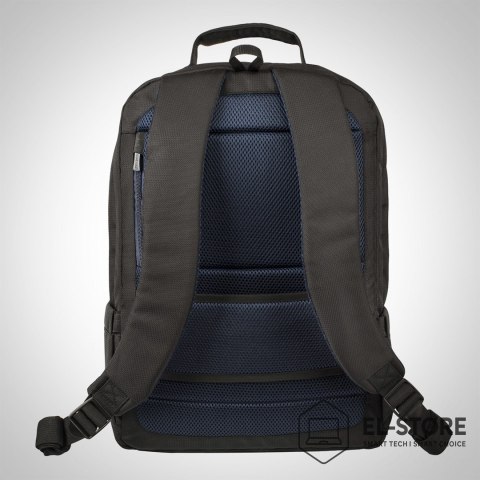 RivaCase RIVACASE PLECAK NA LAPTOP 17,3" TEGEL, CZARNY, 23L, MATERIAŁ WODOODPORNY, KIESZENIE NA TABLET 10,1", SMARTFON, DOKUM., AKCES.