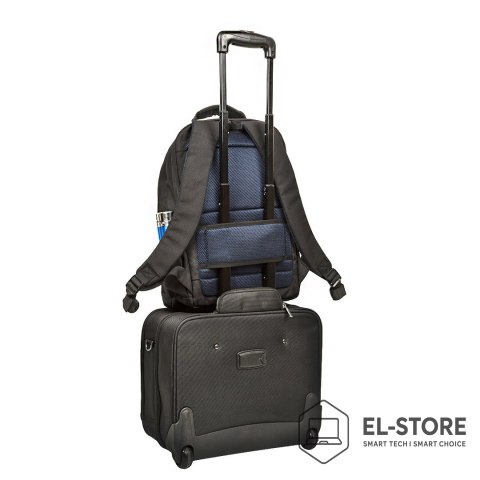 RivaCase RIVACASE PLECAK NA LAPTOP 17,3" TEGEL, CZARNY, 23L, MATERIAŁ WODOODPORNY, KIESZENIE NA TABLET 10,1", SMARTFON, DOKUM., AKCES.