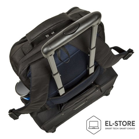 RivaCase RIVACASE PLECAK NA LAPTOP 17,3" TEGEL, CZARNY, 23L, MATERIAŁ WODOODPORNY, KIESZENIE NA TABLET 10,1", SMARTFON, DOKUM., AKCES.