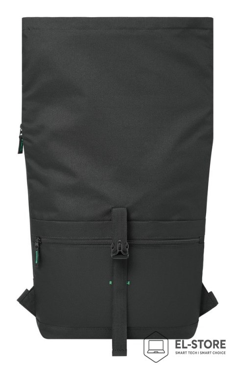 RivaCase Rivacase Gremio plecak City backpack Czarny Poliester, Przetworzony politereftalan etylenu (rPET)