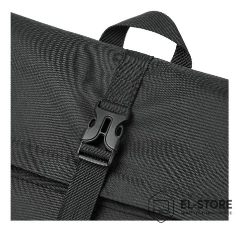 RivaCase Rivacase Gremio plecak City backpack Czarny Poliester, Przetworzony politereftalan etylenu (rPET)