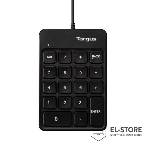 Targus Targus AKP13GL klawiatura numeryczna Uniwersalne USB Czarny
